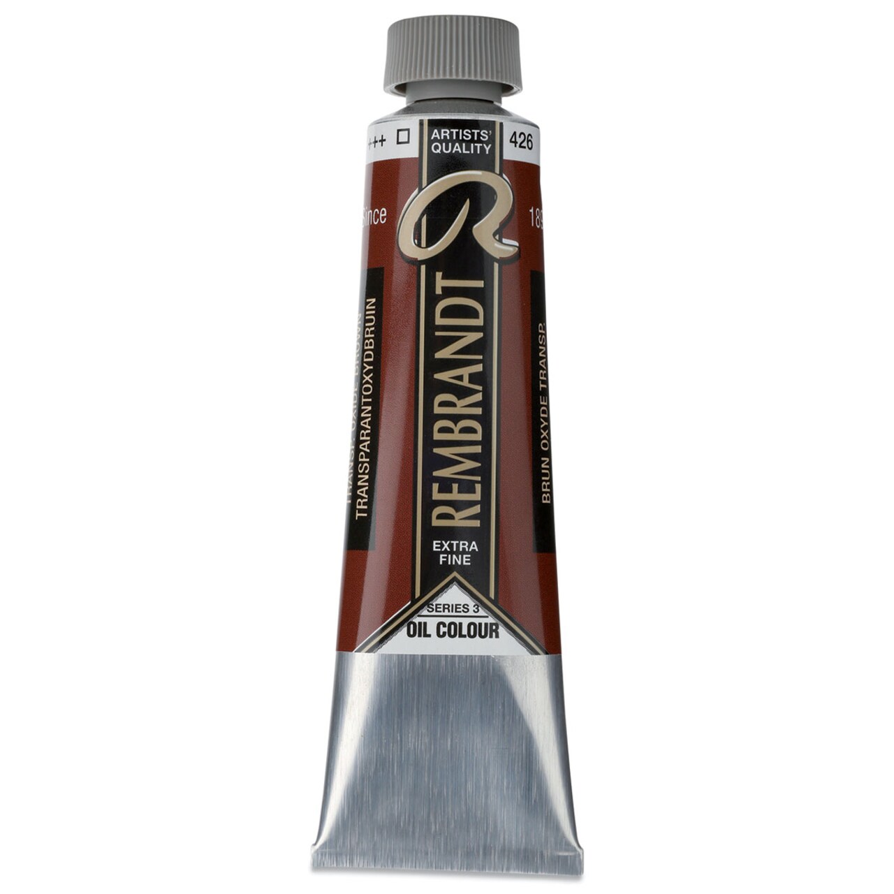 Rembrandt Artists' Oil Color - Transparent Oxide Brown, 40 ml tube